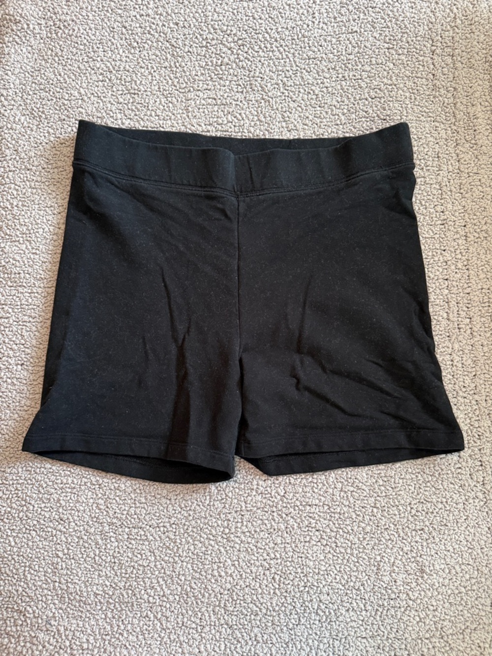 Babaton Black High-Rise Bike Shorts